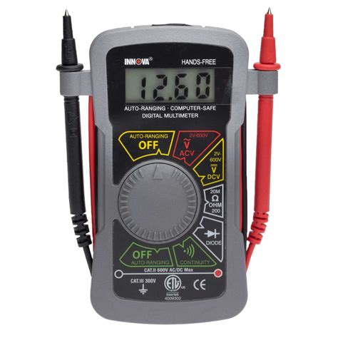 The fixture is good if the voltage is close to 120 volts. . Innova 3306 continuity test
